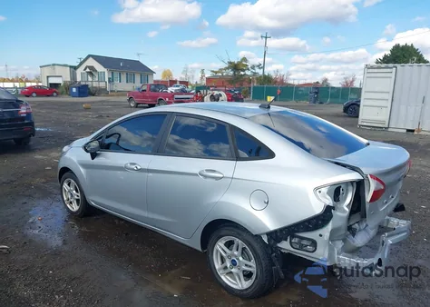 2019 Ford Fiesta Se из США, поврежденный, VIN 3FADP4BJ0KM109025